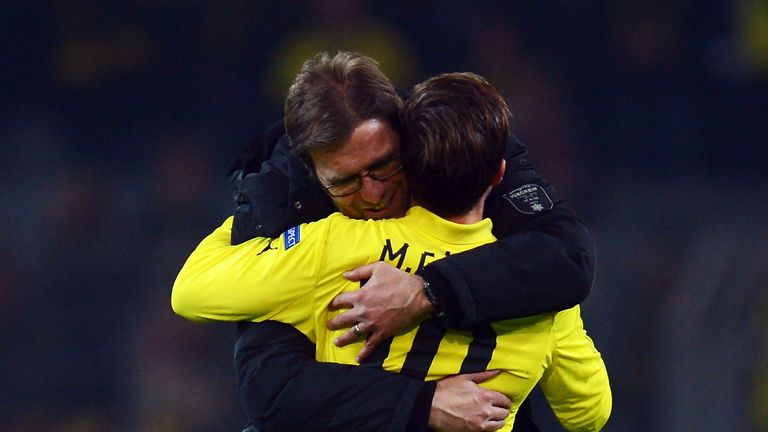 Riesen Lob in schweren Zeiten: Für Jürgen Klopp ist Mario Götze der beste Fußballer, den er je trainiert hat.