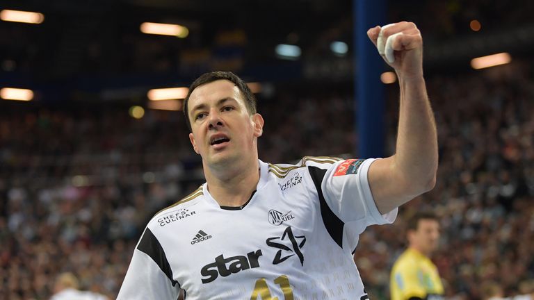 Will gegen HC Meshkov Brest gewinnen:  Marko Vujin vom THW Kiel.