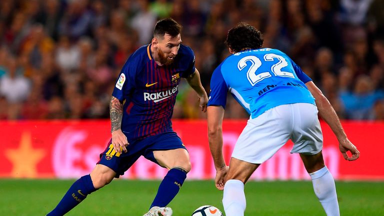 In der spanischen Liga führt Lionel Messi die Torschützenliste an. 12 Tore in 11 Spielen, lautet die Bilanz des Barca-Superstars.