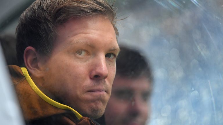 Julian Nagelsmann erlebt mit Hoffenheim seine erste schwere Zeit als Bundesliga-Trainer