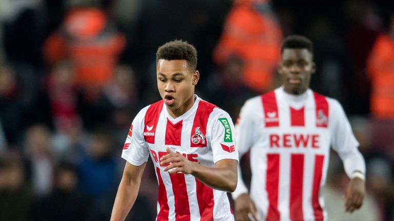 11. Nikolas Nartey (1. FC Köln) - Alter beim Einsatz: 17 Jahre 9 Monate 4 Tage