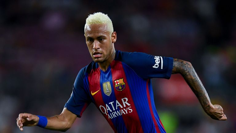 Neymar blond