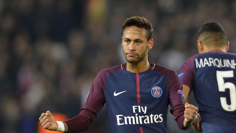 Wechselte vor 100 Tagen für 222-Millionen-Euro vom FC Barcelona zu Paris Saint-Germain: der Brasilianer Neymar.