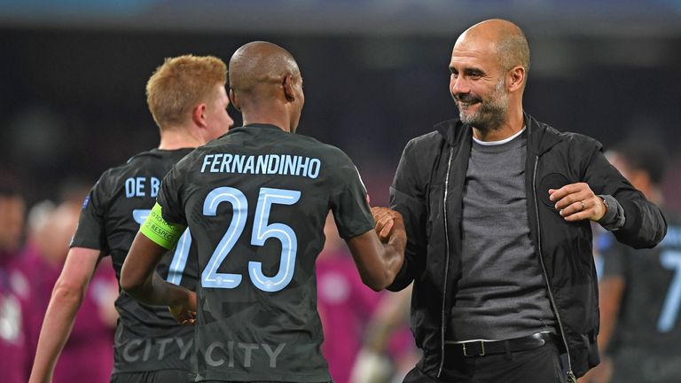 Pep Guardiola spielt mit seinem Team bisher eine sensationelle Saison.