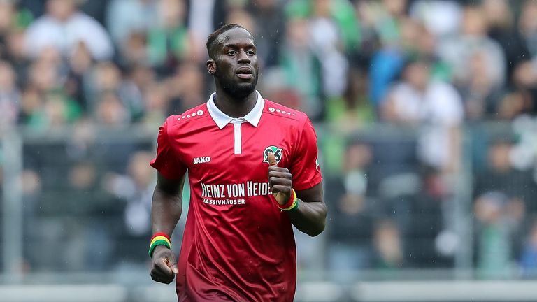 Salif Sane erzielte in dieser Saison ein Treffer in der Bundesliga für Hannover.