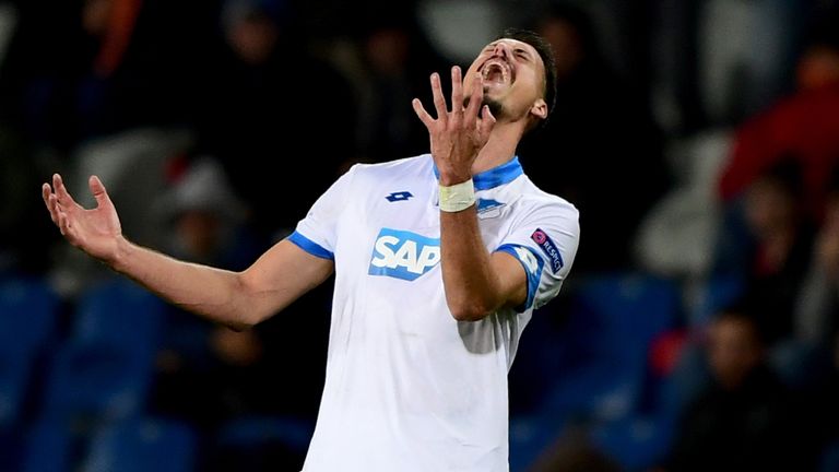 Die deutschen Teams schneiden dieses Jahr in Europa nicht gut ab. Sandro Wagner und 1899 Hoffenheim sind keine Ausnahme.