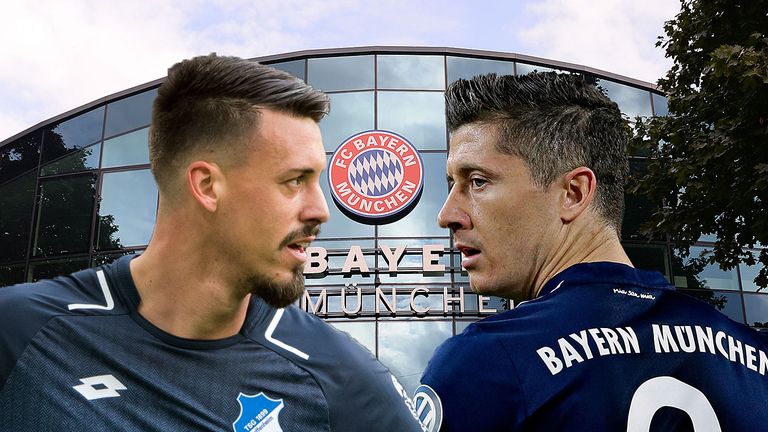 Sandro Wagner und Robert Lewandowski: Zwei Top-Stürmer im Vergleich.