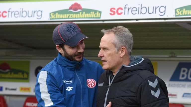 Christian Streich besiegte mit seinem Team die Mannschaft von Sandro Schwarz 