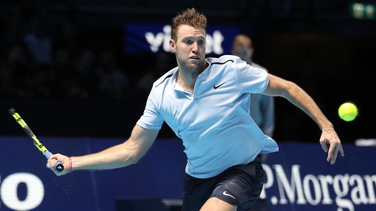 Jack Sock musste sich Roger Federer geschlagen geben 