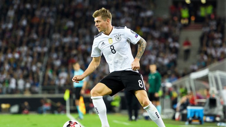 Toni Kroos ist in der deutschen Nationalmannschaft gesetzt.