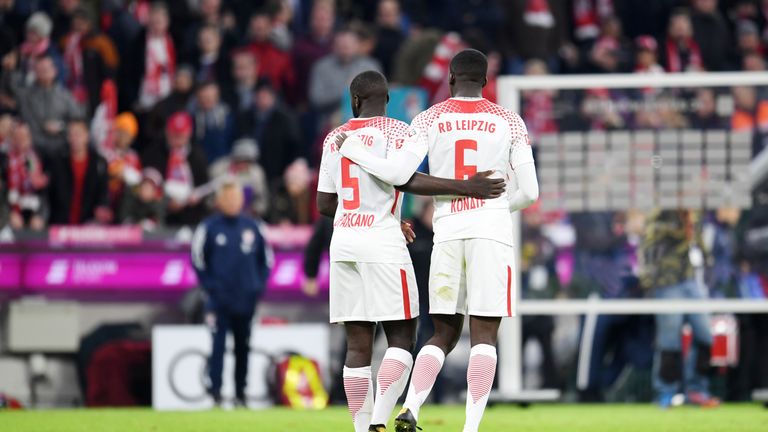 Upamecano und Konate sind das französische Abwehr-Duo in Leipzig 