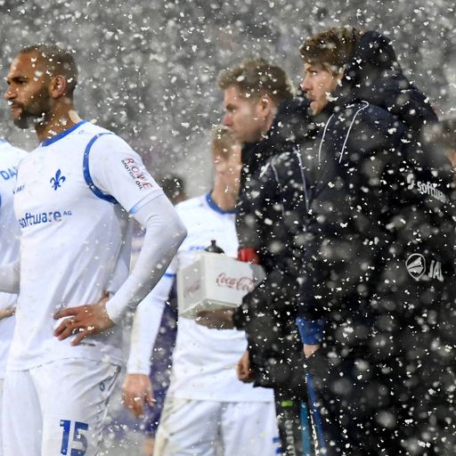 Lilien verlieren Schnee-Schlacht