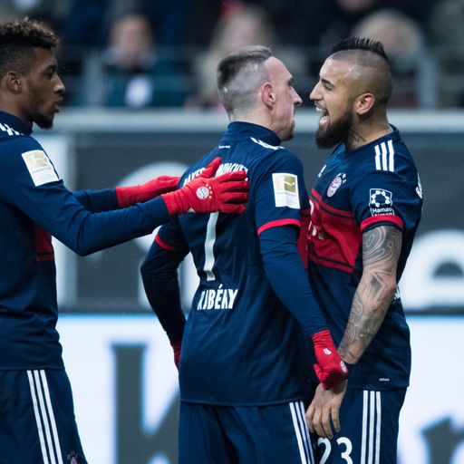 Bayern feiert den Herbst-Titel