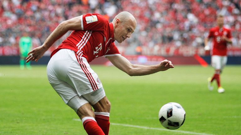 16.1.2017 - FUSSBALL: Arjen Robben bleibt dem FC Bayern erhalten. Der Niederländer unterschreibt beim deutschen Rekordmeister einen Einjahresvertrag bis 30. Juni 2018.