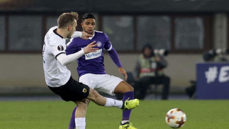 Austria Wien verpasst durch ein Remis gegen AEK Athen den Einzug in die nächste Runde.