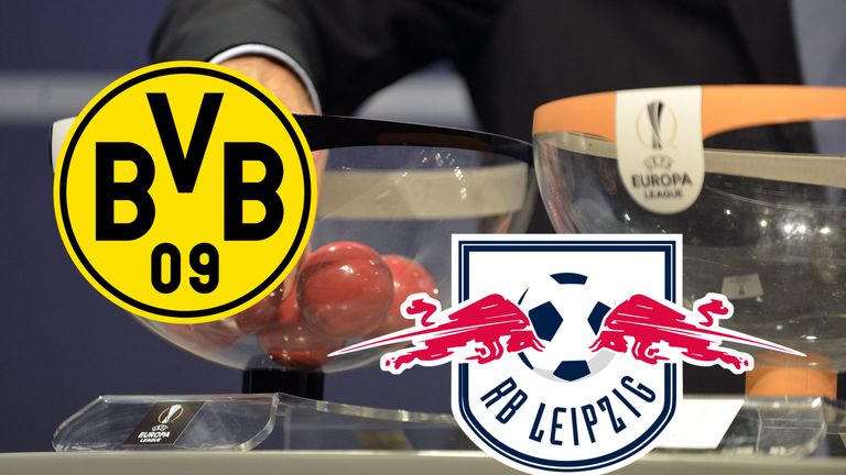 Dortmund und Leipzig bekommen es in der Zwischenrunde der Europa League mit italienischen Teams zu tun.
