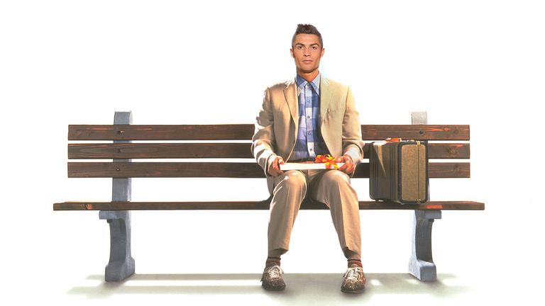 Forrest Gump: Ronaldo als Pralinenliebhaber