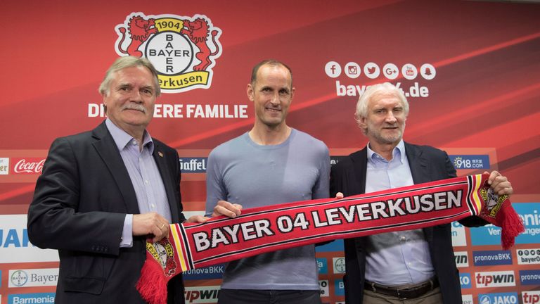 9.6.2017 - FUSSBALL: Heiko Herrlich ist der neue Trainer von Bayer Leverkusen. Der Ex-Nationalstürmer kommt vom SSV Jahn Regensburg.