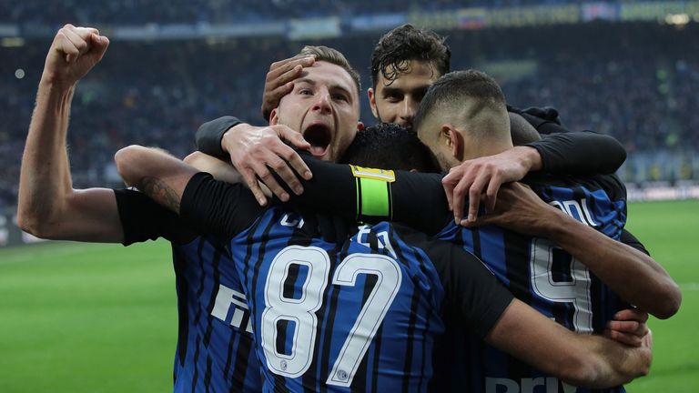 PLATZ 4: Inter Mailand - 37 Punkte (32:13 Tore)