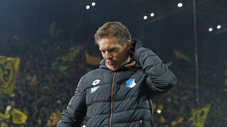 TSG-Trainer Julian Nagelsmann will seinen Vertrag in Hoffenheim erfüllen.