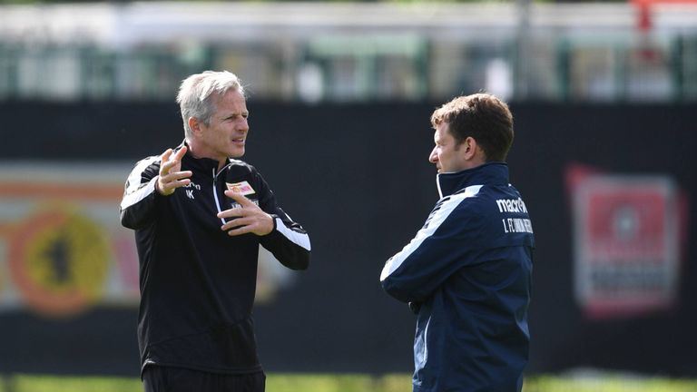 Union Berlins Geschäftsführer Lutz Munack war mit der sportlichen Entwicklung der Mannschaft unter Trainer Jens Keller nicht mehr zufrieden.