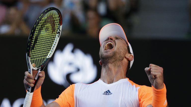 22.1.2017 - TENNIS: Mischa Zverev entzaubert den topgesetzten Briten Andy Murray und bezwingt damit erstmals in seiner Karriere einen Weltranglistenersten.