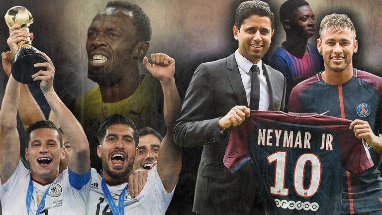 Das Jahr 2017 neigt sich dem Ende entgegen. skysport.de blickt auf ein ereignisreiches Sportjahr zurück. Heute: Juli und August.