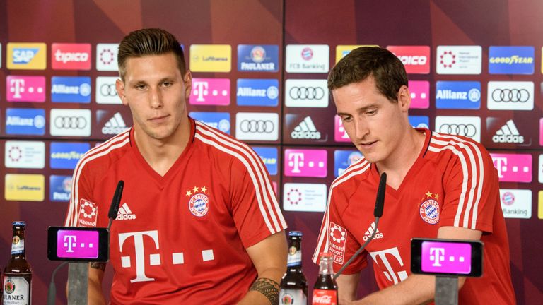 15.1.2017 - FUSSBALL: Die Wechsel der beiden Nationalspieler Niklas Süle und Sebastian Rudy im Sommer von 1899 Hoffenheim zum Rekordmeister Bayern München sind perfekt.