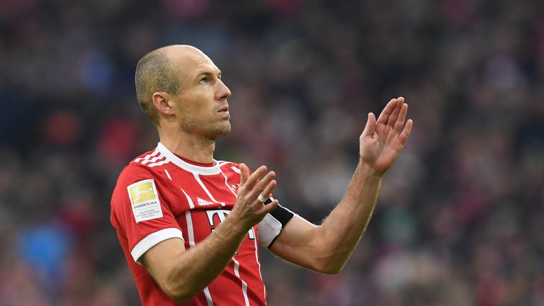 Steht wohl erst 2018 wieder auf dem Rasen: Arjen Robben.