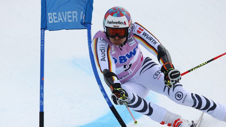 Stefan Luitz verletzt sich offenbar.