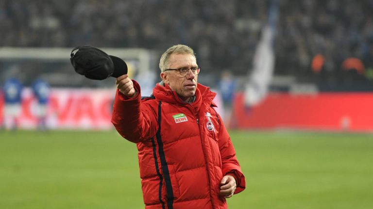 Peter Stöger musste beim 1. FC Köln seinen Hut nehmen.