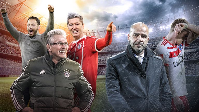 Die erste Saisonhälfte ist Geschichte. Sky Sport lässt die ersten 17 Spieltage Revue passieren und blickt auf die Tops und Flops der Hinrunde.