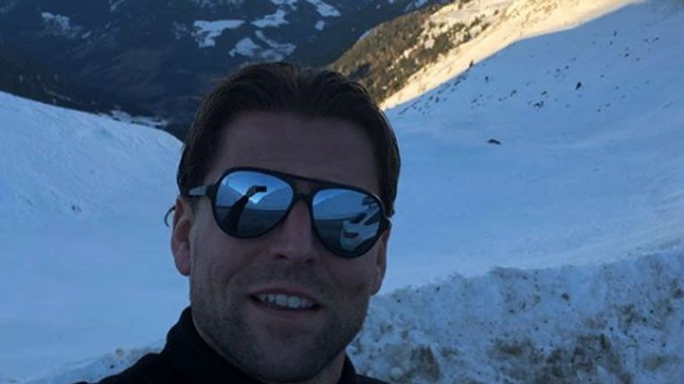 Roman Weidenfeller zieht es über die Feiertage in die Berge nach Italien (Quelle: Instagram romanweidenfeller_1).