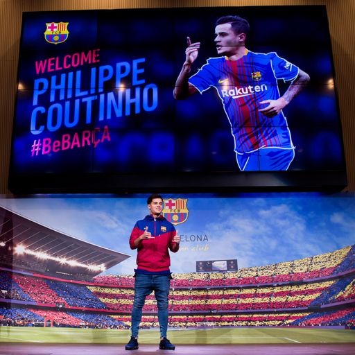 Die Präsentation von Coutinho im Liveblog