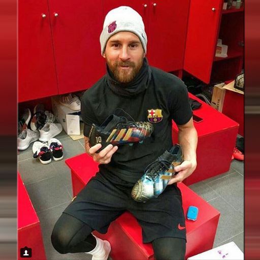 "Leo da Vinci": Die Kunstwerk-Schuhe des Barca-Stars