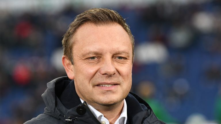 Hannovers Trainer Andre Breitenreiter ist nach dem 4:1-Testspielsieg gegen Paderborn zufrieden.