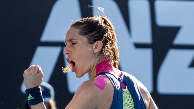 Andrea Petkovic setzt sich nach einem Krimi gegen Kvitova durch. 