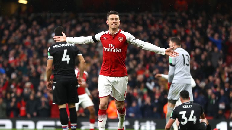 Arsenal feiert nach fünf sieglosen Spielen in Serie einen 4:1-Sieg gegen Crystal Palace.
