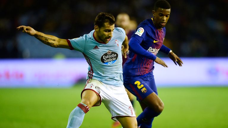 Im Achtelfinal-Hinspiel der Copy del Rey kommt Barcas B-Elf nur zu einem Remis gegen Celta Vigo.