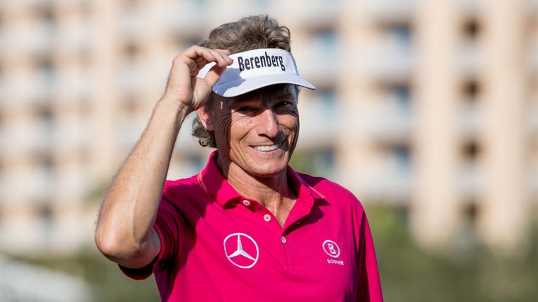 Golfer Bernhard Langer wird mal wieder ausgezeichnet. 