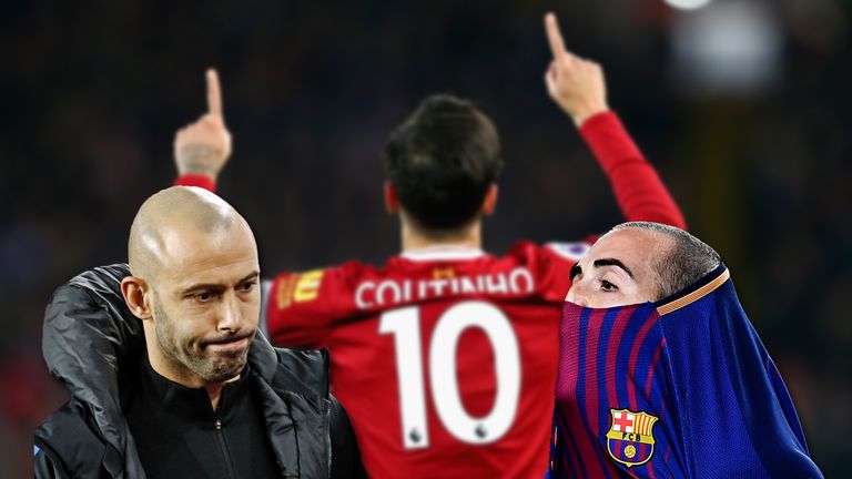 Der FC Barcelona hat sich Philipp Coutinho geschnappt - angeblich für satte 160 Millionen Euro Ablöse. Das hat Auswirkungen aufs Team: Laut Infos von Sky Sport Experte Guillem Balague müssen mindestens acht Spieler verkauft werden. Wir zeigen die Streichkandidaten.