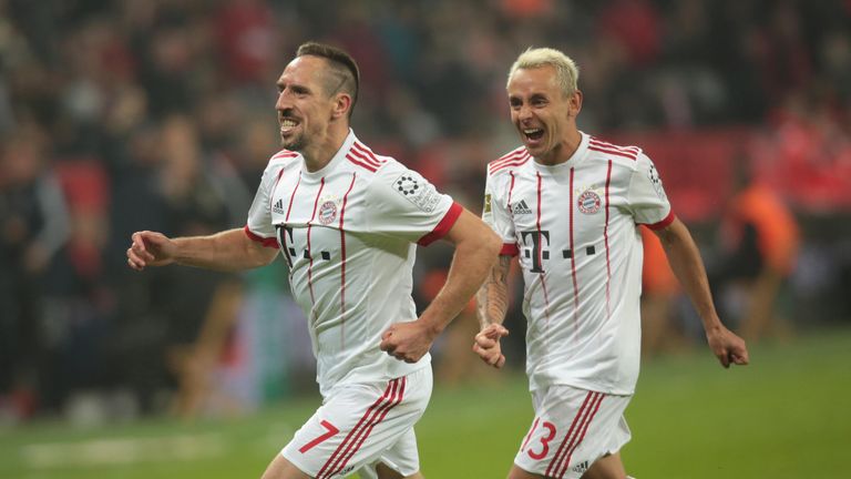 Franck Ribery zeigt bei Bayerns Sieg in Leverkusen eine starke Vorstellung.