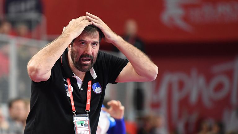 Ist enttäuscht: Sloweniens Trainer Veselin Vujovic.