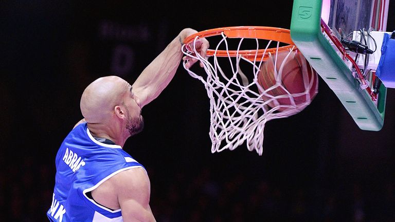 Sieger des Dunking Contests: Jamar Abrams