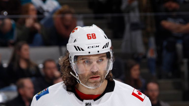Jaromir Jagr wurde am Sonntag aus dem Kader der Calgary Flames gestrichen.