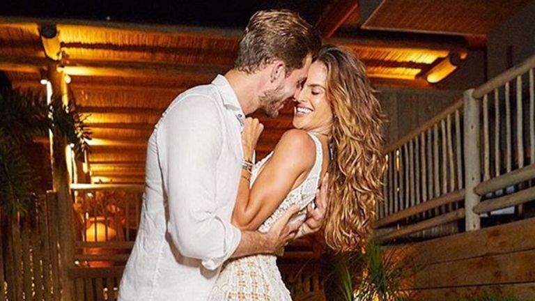 Kevin Trapp feiert mit seiner brasilianischen Freundin und Model Izabel Goulart in Fernando de Noronho. (Quelle: Instagram / @kevintrapp)
