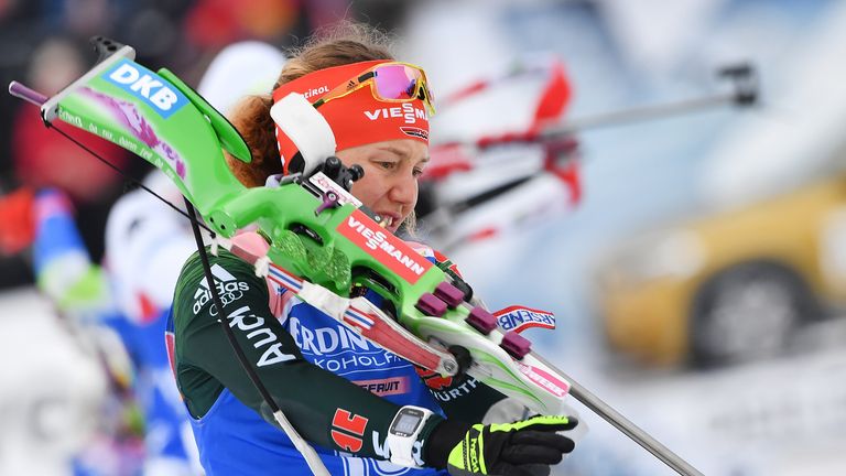 Laura Dahlmeier kommt nicht in die Erfolgsspur zurück.