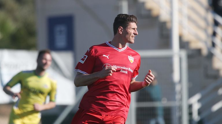 Mario Gomez wechselte in der Winterpause aus Wolfsburg zurück zum VfB Stuttgart.