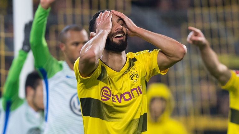 Ömer Toprak und der BVB kommen gegen den VfL Wolfsburg nur zu einem 0:0.