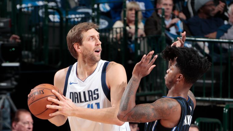 Dirk Nowitzki führt Dallas mit 20 Punkten zum Heimerfolg. 